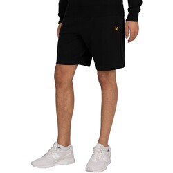 textil Hombre Shorts / Bermudas Lyle & Scott Shorts De Algodón Orgánico Con Logo Negro