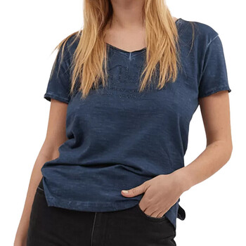 textil Mujer Camisetas manga corta Von Dutch  Azul