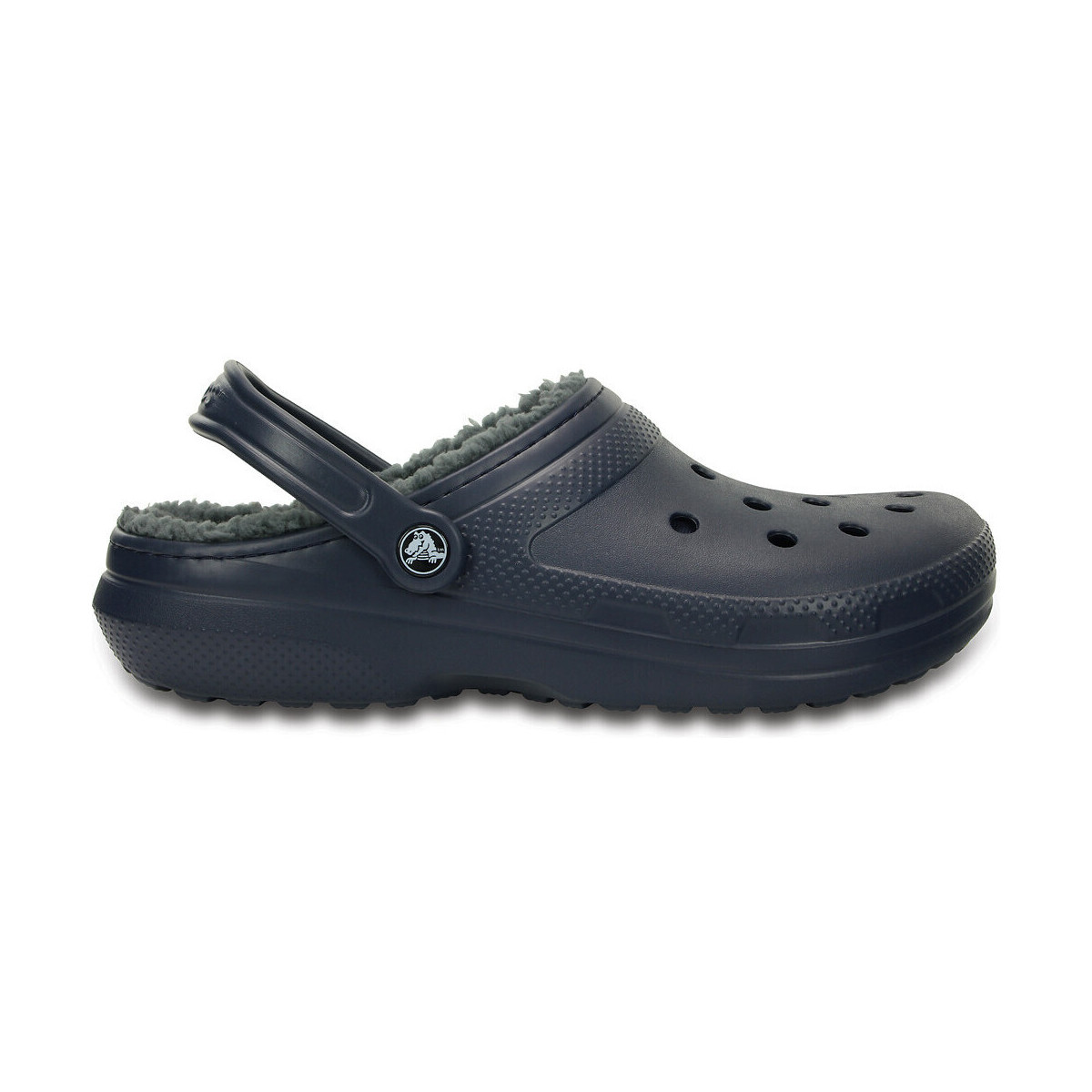 Zapatos Hombre Deportivas Moda Crocs Classic Lined Clog U Azul