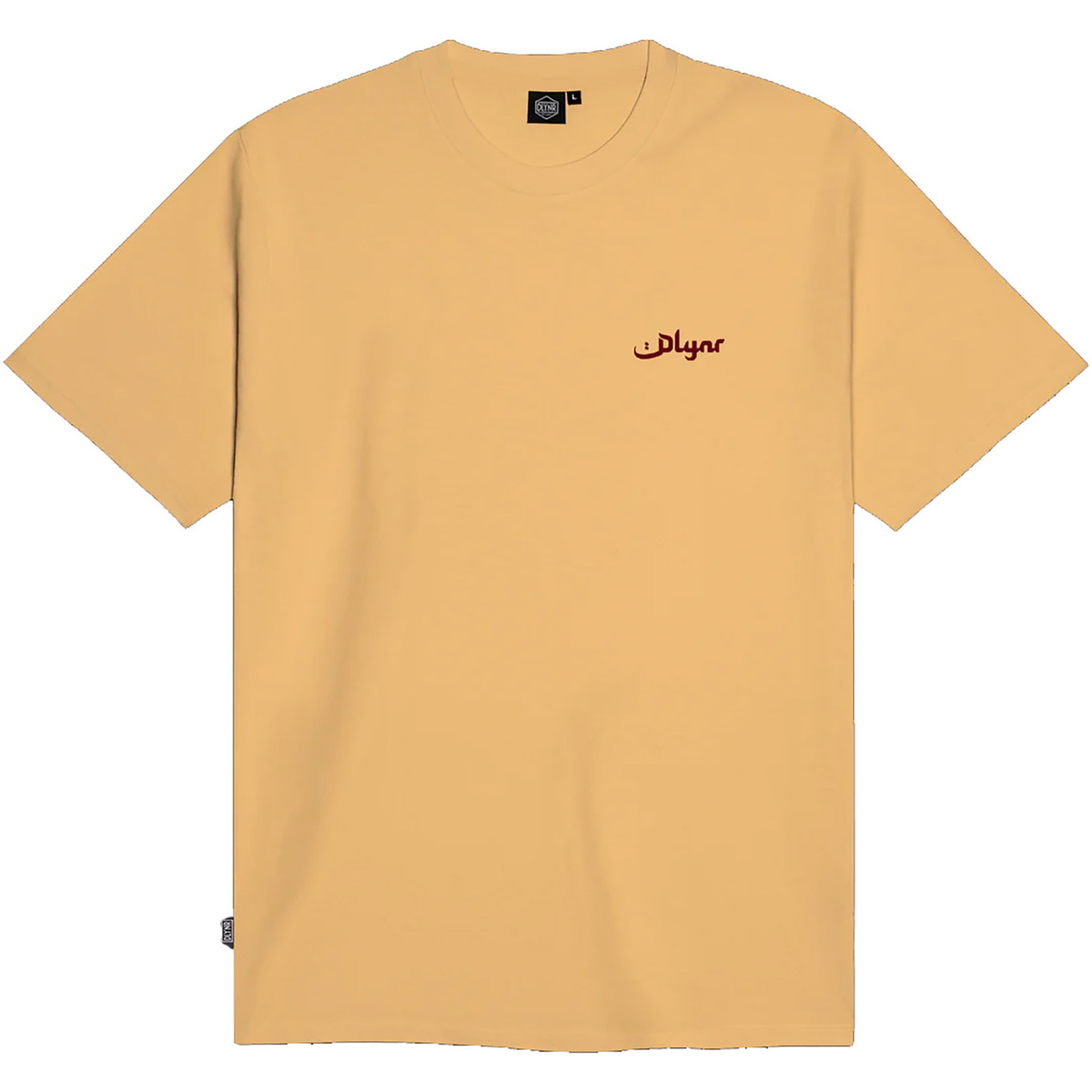 textil Hombre Tops y Camisetas Dolly Noire Persian Rug Tee Amarillo