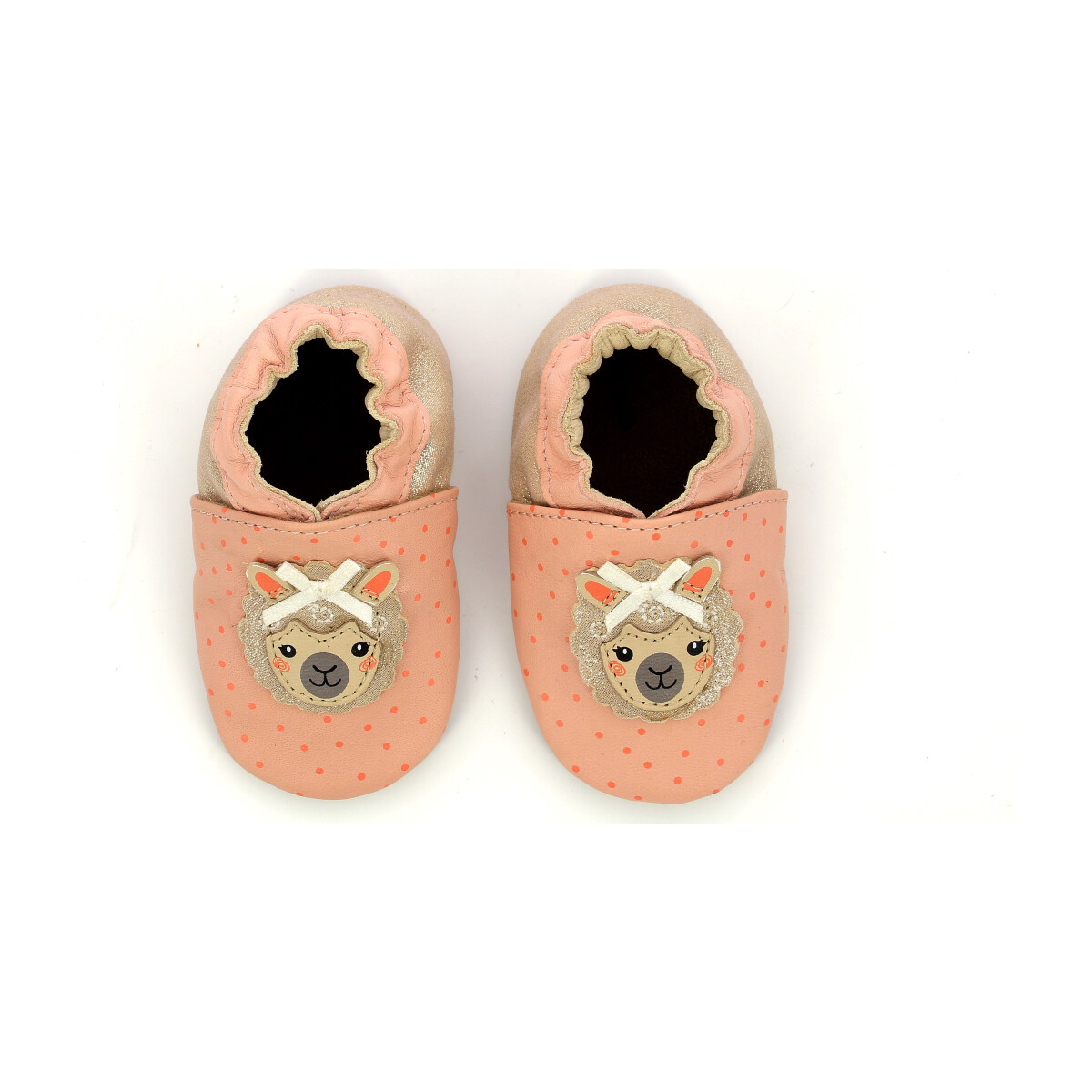 Zapatos Niña Pantuflas para bebé Robeez Summer Alpaga Rosa