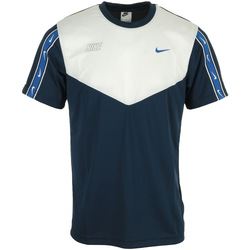 textil Hombre Camisetas manga corta Nike Nsw Repeat Swoosh Pk Tee Azul