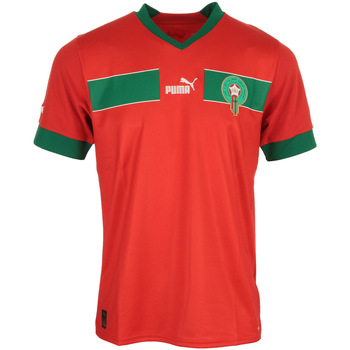 textil Hombre Camisetas manga corta Puma Frmf Maroc Home Jersey Replic Rojo