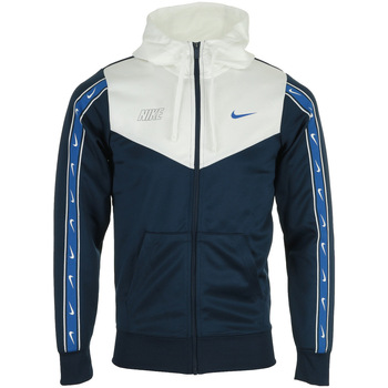textil Hombre Chaquetas de deporte Nike M Nsw Repeat Sw Pk Fz Hoody Azul
