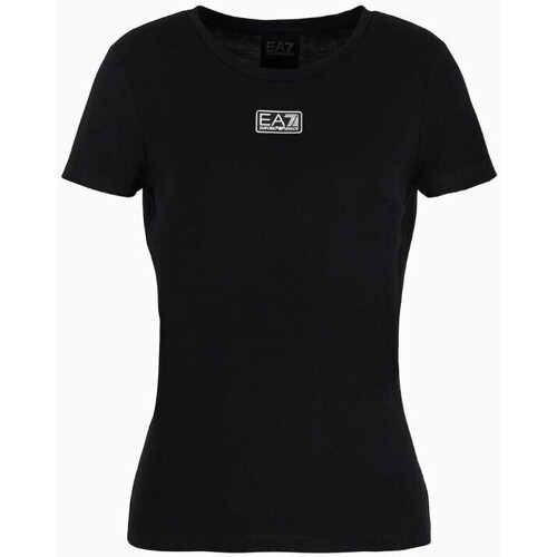 textil Mujer Tops y Camisetas Emporio Armani EA7 3DTT17 TJKUZ Negro