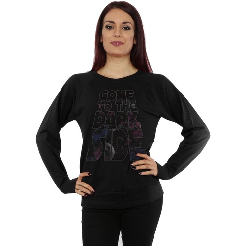 textil Mujer Sudaderas Disney Come To The Dark Side Negro