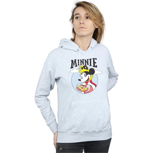 textil Mujer Sudaderas Disney Minnie Mouse Queen Gris