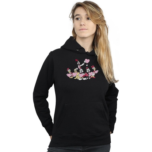 textil Mujer Sudaderas Disney Mickey Mouse Love Friends Negro