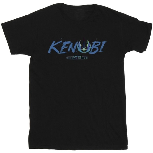 textil Niño Tops y Camisetas Star Wars: Obi-Wan Kenobi Painted Front Negro