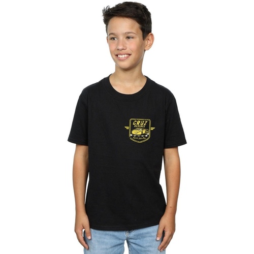 textil Niño Camisetas manga corta Disney Cars Cruz Ramirez Faux Pocket Logo Negro