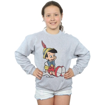 textil Niña Sudaderas Disney Pinocchio Classic Pinocchio Gris