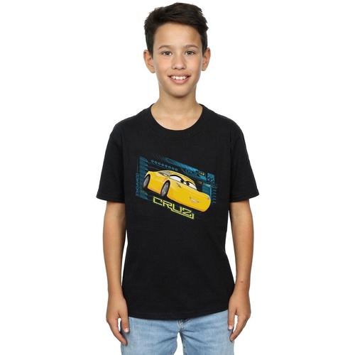 textil Niño Camisetas manga corta Disney Cars Cruz Ramirez Negro