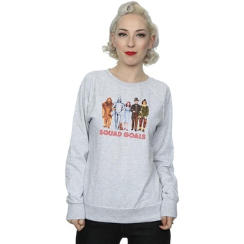 textil Mujer Sudaderas The Wizard Of Oz Squad Goals Gris