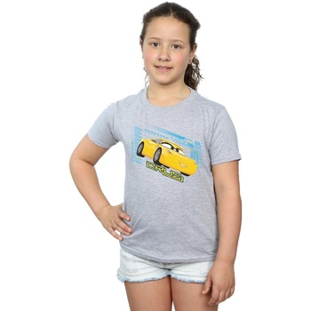 textil Niña Camisetas manga larga Disney Cars Cruz Ramirez Gris