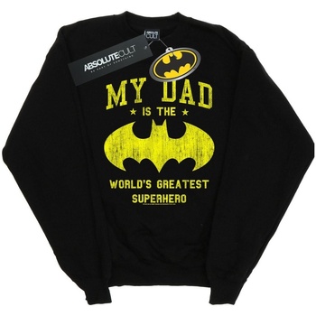 textil Hombre Sudaderas Dc Comics Batman My Dad Is A Superhero Negro