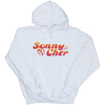 textil Mujer Sudaderas Sonny & Cher Gradient Logo Blanco