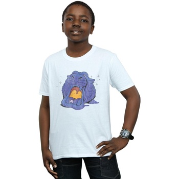 textil Niño Tops y Camisetas Disney Aladdin Cave Of Wonders Distressed Blanco
