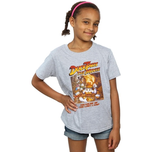 textil Niña Camisetas manga larga Disney Duck Tales The Movie Gris