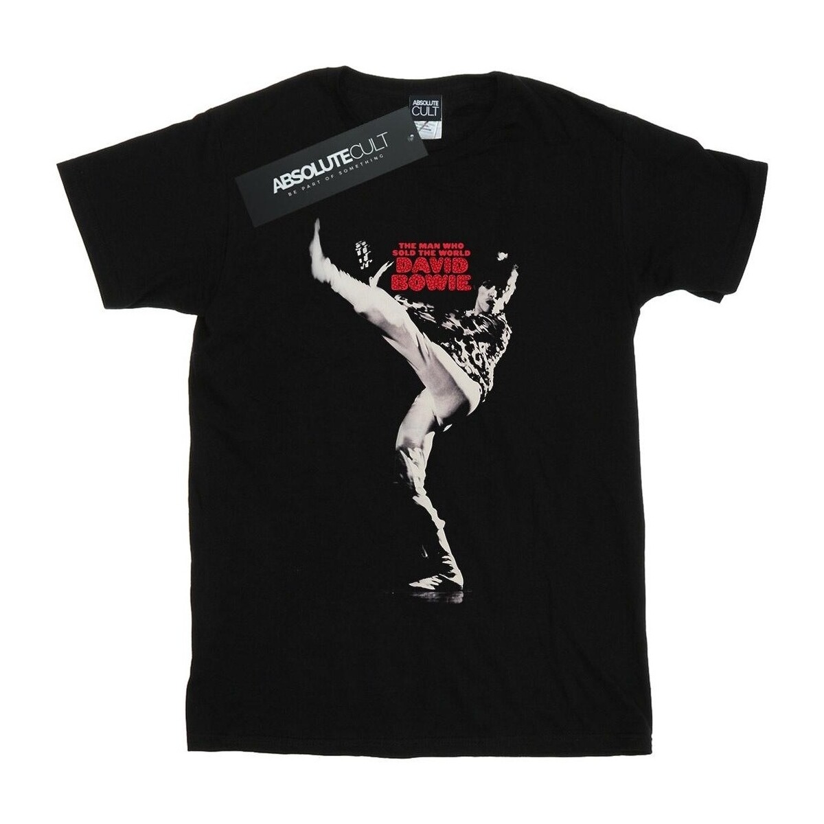 textil Niña Camisetas manga larga David Bowie The Man Who Sold The World Negro