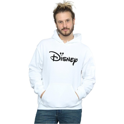 textil Hombre Sudaderas Disney Mickey Mouse Head Logo Blanco