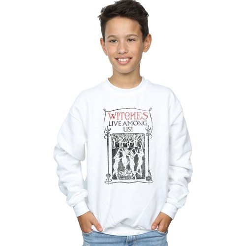 textil Niño Sudaderas Fantastic Beasts Witches Live Among Us Blanco