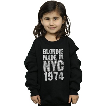 textil Niña Sudaderas Blondie Punk NYC Negro