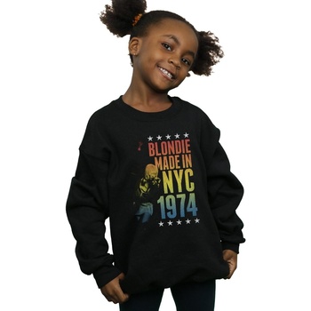 textil Niña Sudaderas Blondie Rainbow NYC Negro