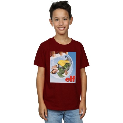 textil Niño Tops y Camisetas Elf Snow Globe Poster Multicolor