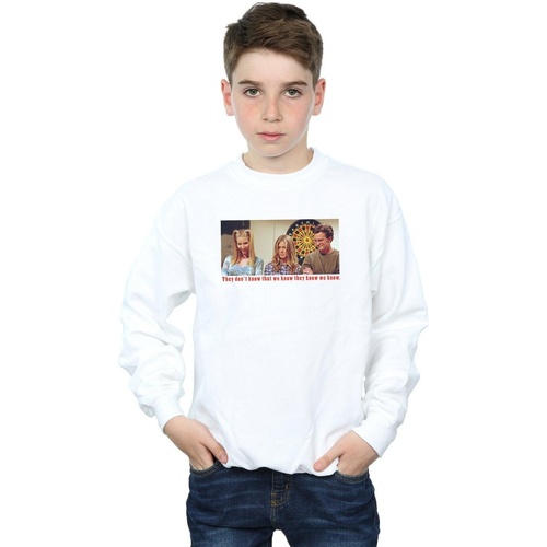 textil Niño Sudaderas Friends They Don't Know That We Know Blanco