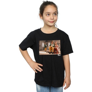 textil Niña Camisetas manga larga Elf Family Negro