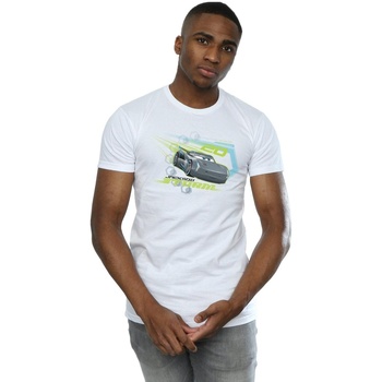 textil Hombre Camisetas manga larga Disney Cars Jackson Storm Blanco