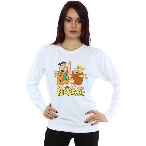 textil Mujer Sudaderas The Flintstones Fred And Barney Blanco