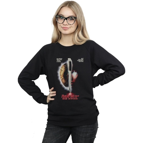 textil Mujer Sudaderas Friday The 13Th The New Blood Negro