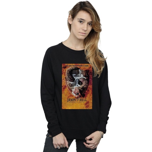 textil Mujer Sudaderas Friday The 13Th Jason Goes To Hell Negro