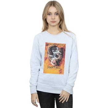 textil Mujer Sudaderas Friday The 13Th Jason Goes To Hell Gris
