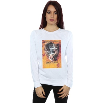 textil Mujer Sudaderas Friday The 13Th Jason Goes To Hell Blanco