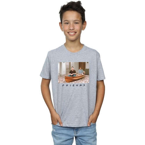 textil Niño Tops y Camisetas Friends Joey And Chandler Boat Gris