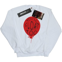 textil Mujer Sudaderas It Pennywise You'll Float Too Blanco