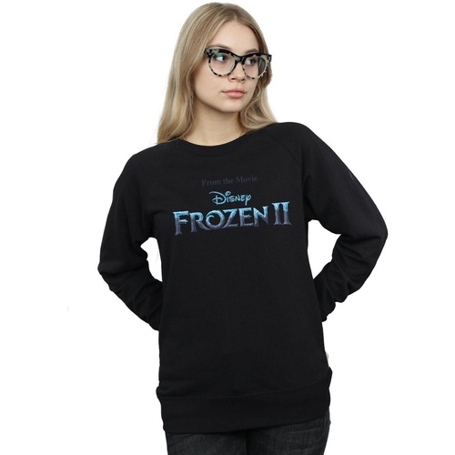 textil Mujer Sudaderas Disney Frozen 2 Movie Logo Negro