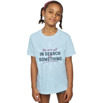 textil Niña Camisetas manga larga Disney Frozen 2 All In Search Of Something Azul