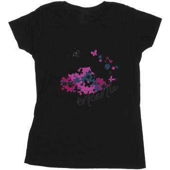 textil Mujer Camisetas manga larga Disney Encanto Mirabel Flower Negro