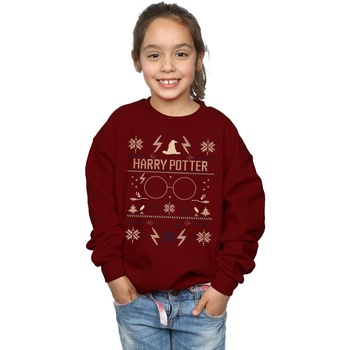 textil Niña Sudaderas Harry Potter Christmas Pattern Multicolor