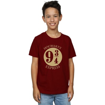 textil Niño Tops y Camisetas Harry Potter Platrform Nine And Three-Quarters Violeta