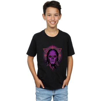 textil Niño Camisetas manga corta Harry Potter Neon Death Eater Negro
