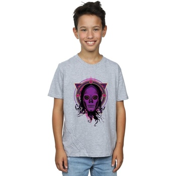 textil Niño Tops y Camisetas Harry Potter Neon Death Eater Gris
