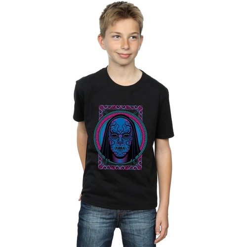 textil Niño Tops y Camisetas Harry Potter Neon Death Eater Mask Negro