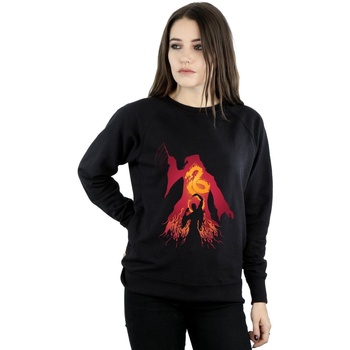 textil Mujer Sudaderas Harry Potter Dumbledore Silhouette Negro