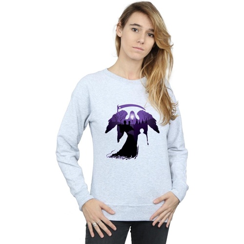 textil Mujer Sudaderas Harry Potter Graveyard Silhouette Gris