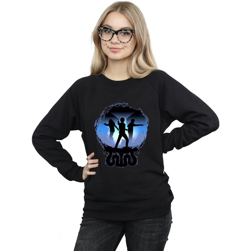 textil Mujer Sudaderas Harry Potter Attack Silhouette Negro