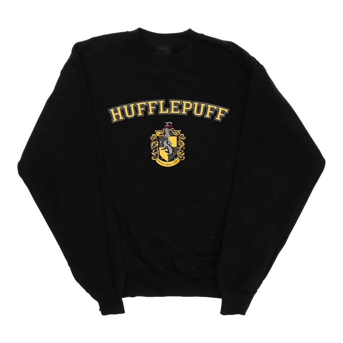 textil Niña Sudaderas Harry Potter Hufflepuff Crest Negro